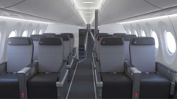 Air Canada A220-300 Business Class: Better than domestic First