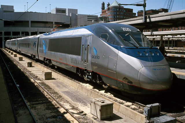 Amtrak Acela – a bit tired but easy and comfortable